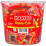 Produktbild anzeigen: Haribo Happy Cola Minis 100ST 1kg
