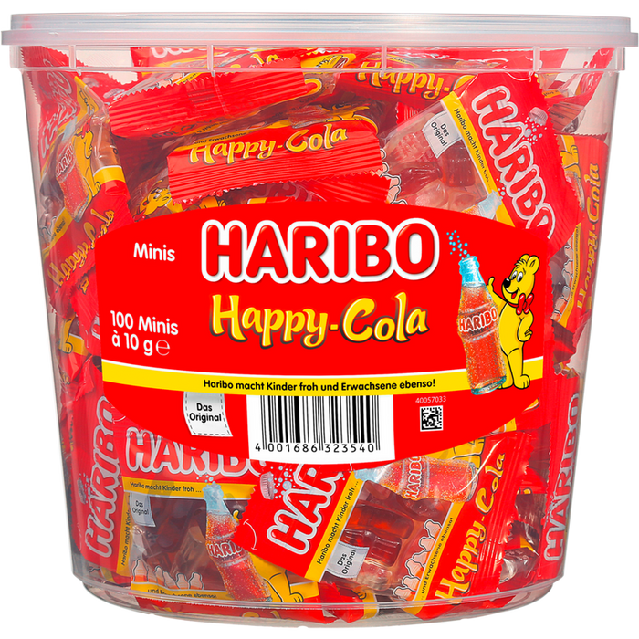 Haribo Happy Cola Minis 100ST 1kg