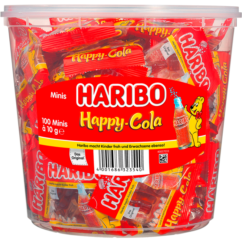 Haribo Happy Cola Minis 100ST 1kg