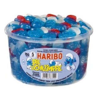 Haribo Schlümpfe 150Stück 1350g