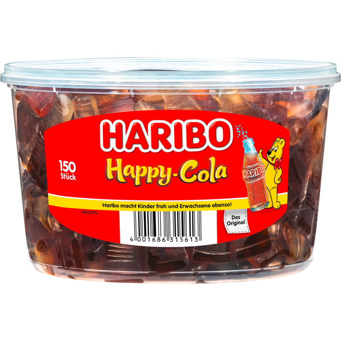 Haribo Happy Cola 150Stück 1200g