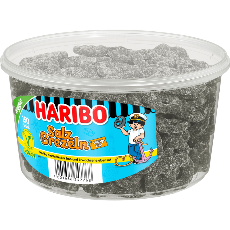 Haribo Salzbrezel 150ST 1050g