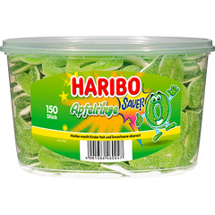 Haribo saure Apfel-Ringe 150Stück 1200g