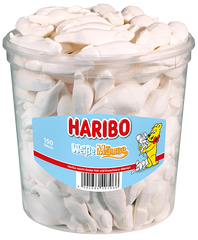 Haribo weisse Mäuse 150Stück 1050g