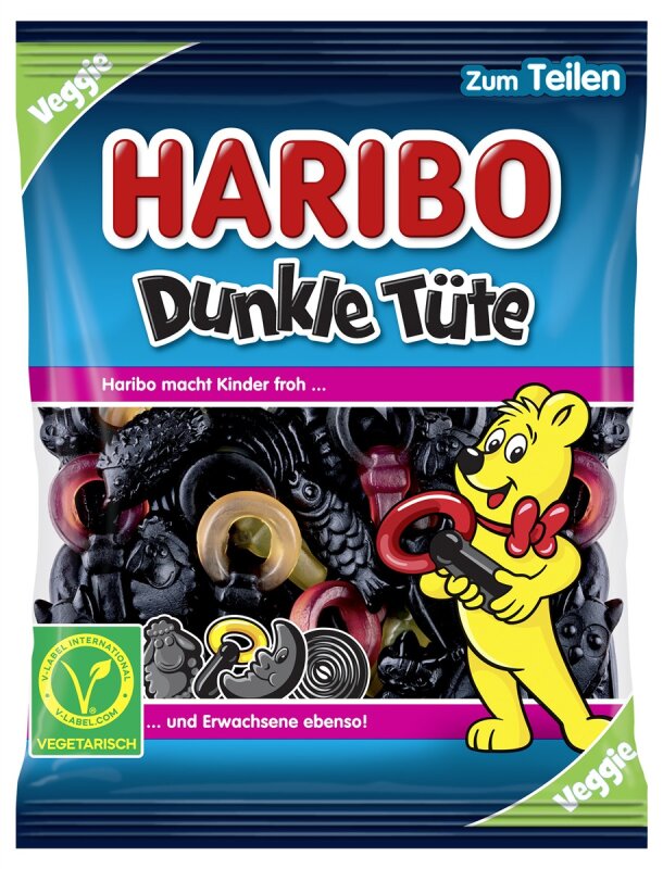 Haribo Dunkle Tüte 175g