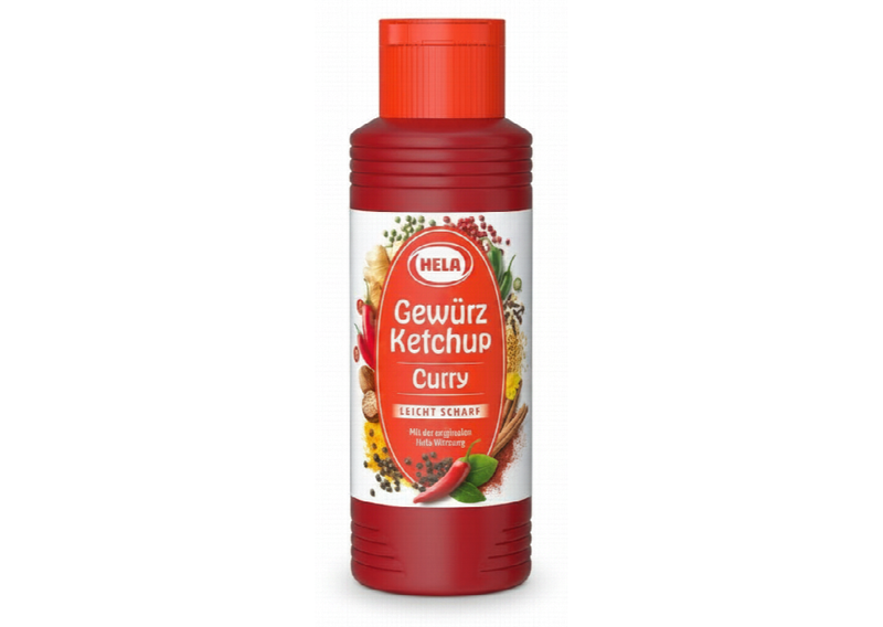 Hela Gewürz Ketchup Curry leicht scharf 300ml
