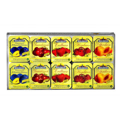 Mühlhäuser Pflaumenmus, Erdbeere, Sauerkirsch, Aprikose, Pfirsich-Maracuja Konfitüre Extra 5-fach 10x25g