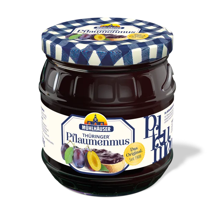 Mühlhäuser Pflaumenmus gewürzt 1kg