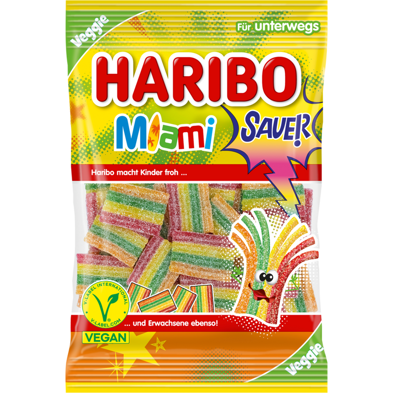 Haribo Miami Sauer 85g