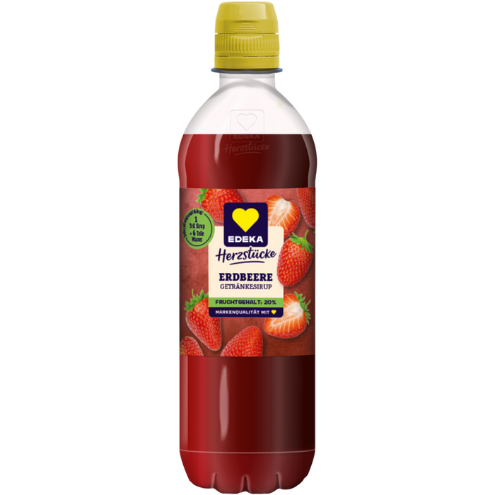 Sirup Erdbeere 0,5l