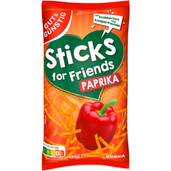Gut&Günstig Kartoffelsticks Paprika 125g