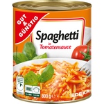 Produktbild anzeigen: Gut&amp;Günstig Spaghetti in Tomatensauce 800g
