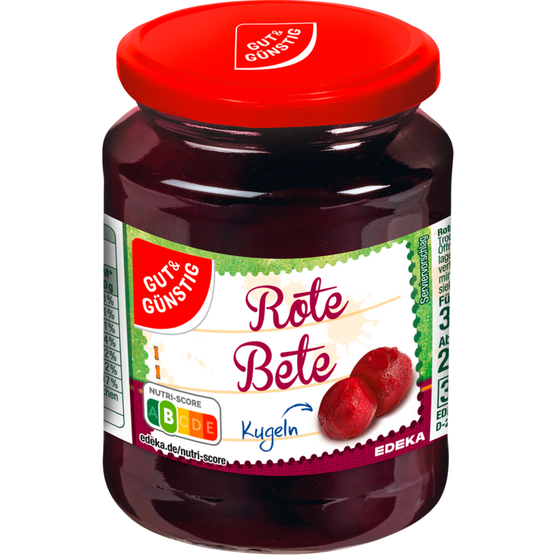 Gut&Günstig Rote Bete Kugeln 330g