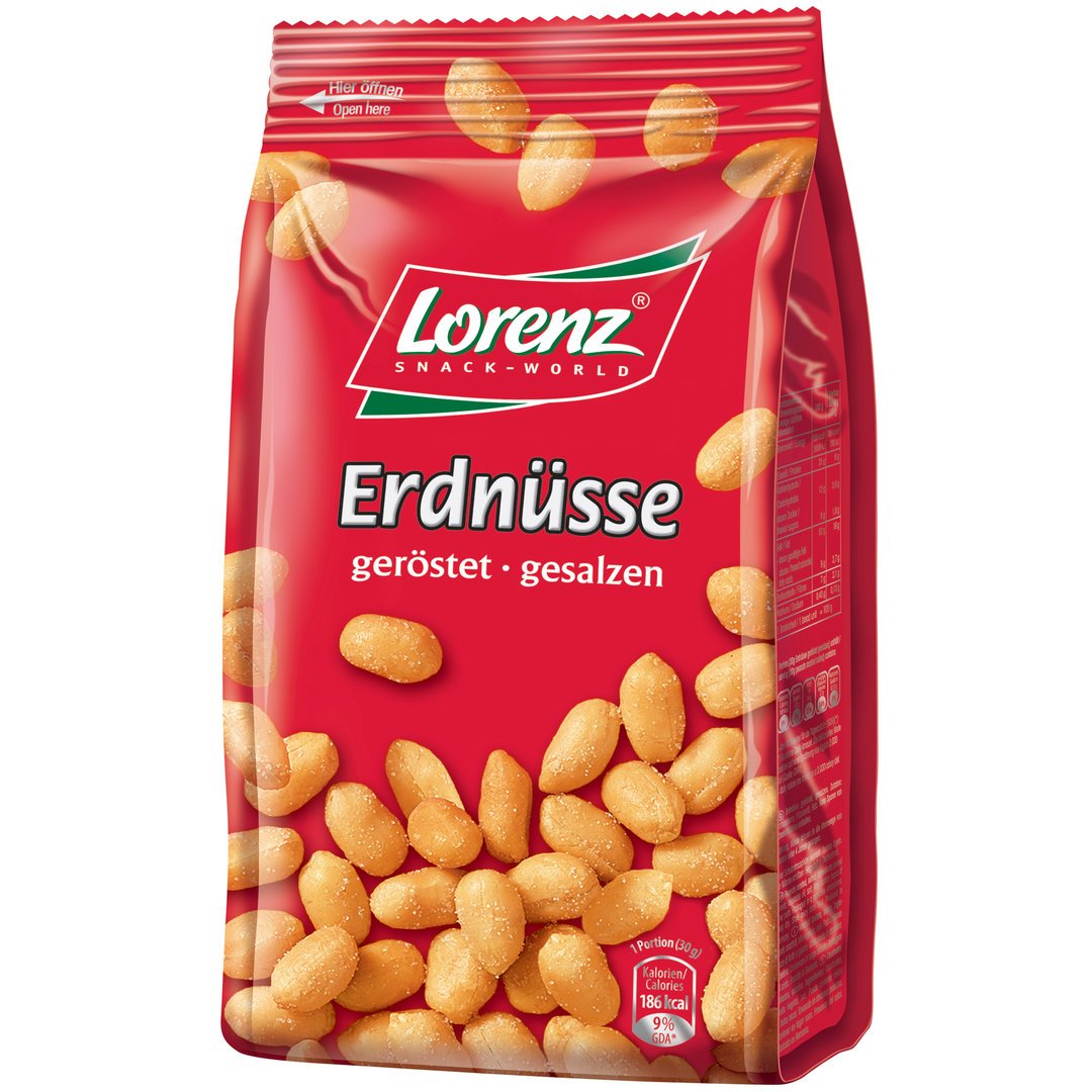 Lorenz Erdnüsse geröstet gesalzen 200g