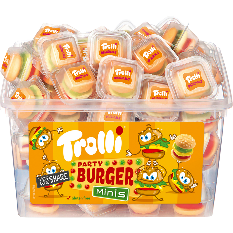 Trolli Party Burger Minis 600g