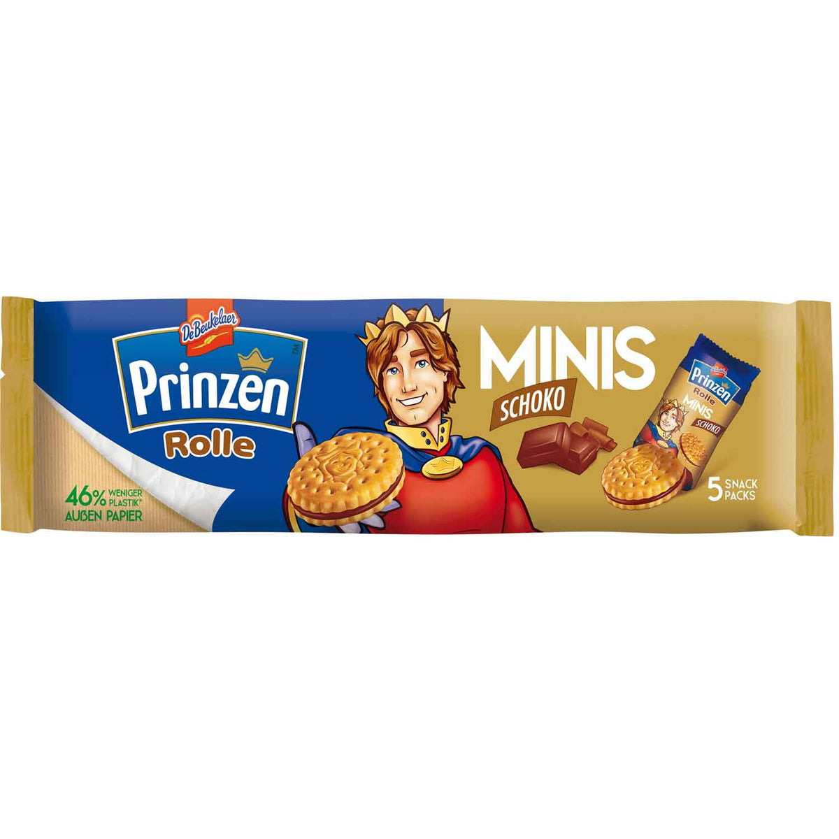 De Beukelaer Prinzen Rolle Minis 5x37,5g