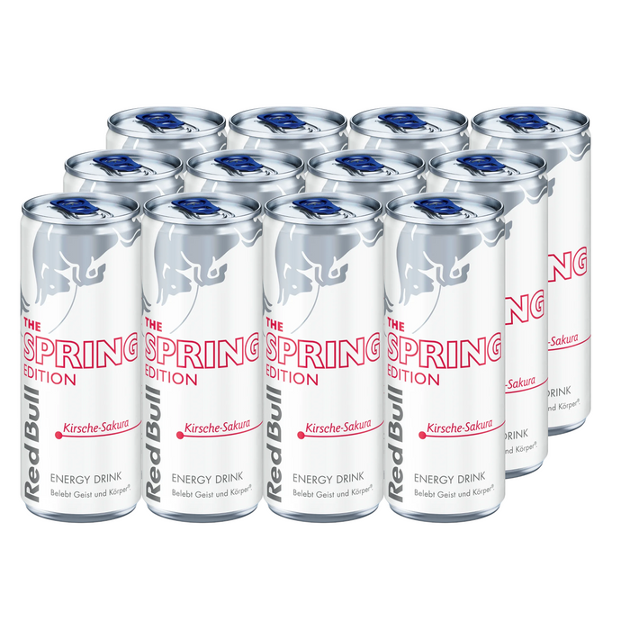 Red Bull The Spring Edition - Cherry Sakura 12 x 250ml DPG