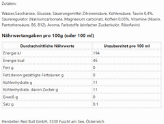 24x Red Bull Winter Edition 2025 Fuji-Apfel & Ingwer Zero 0,25l DPG (24x0,25l)