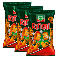 3x funny-frisch Ringli Paprika 75g 3x75g