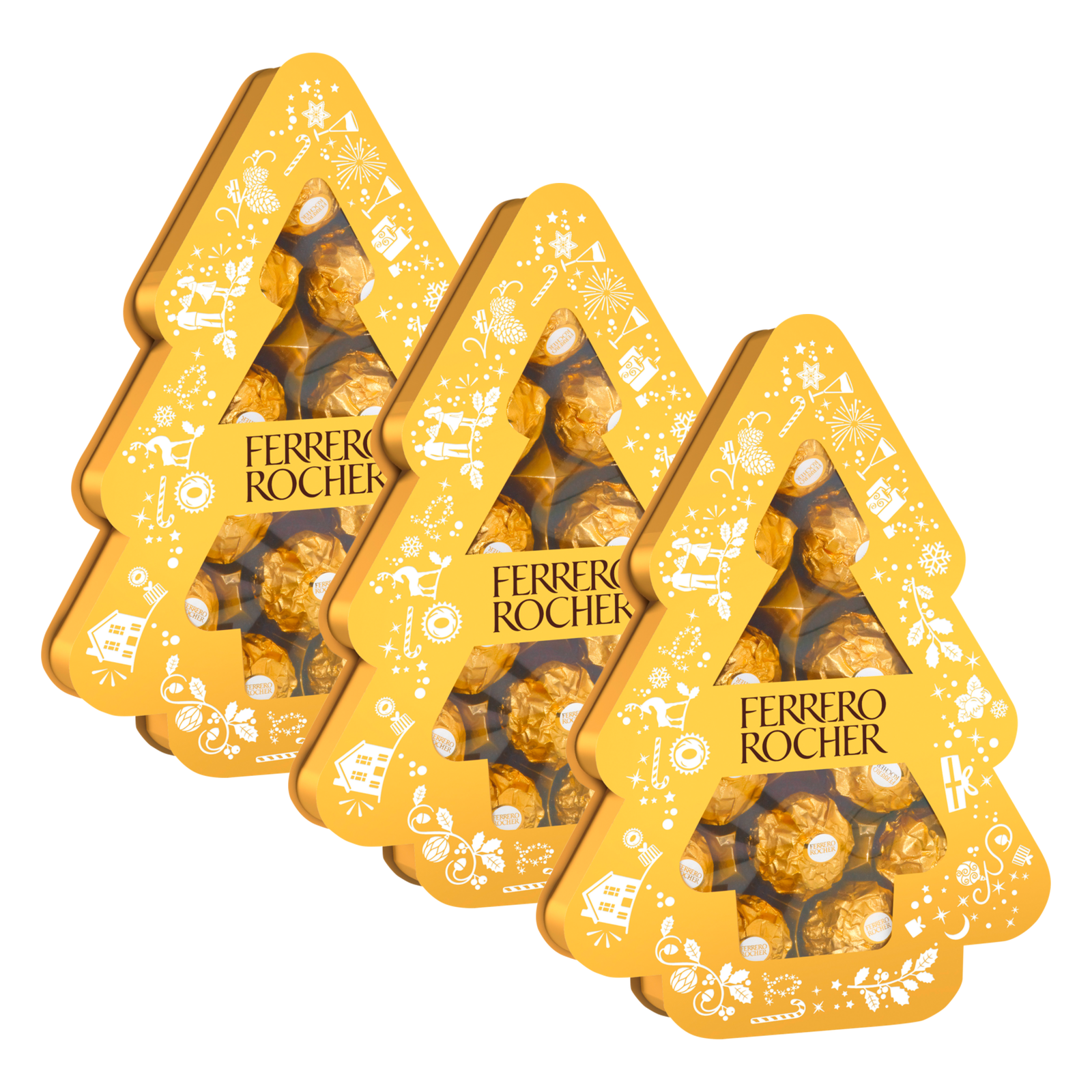 Ferrero Rocher Tanne – 3 x 150 g (450 g)