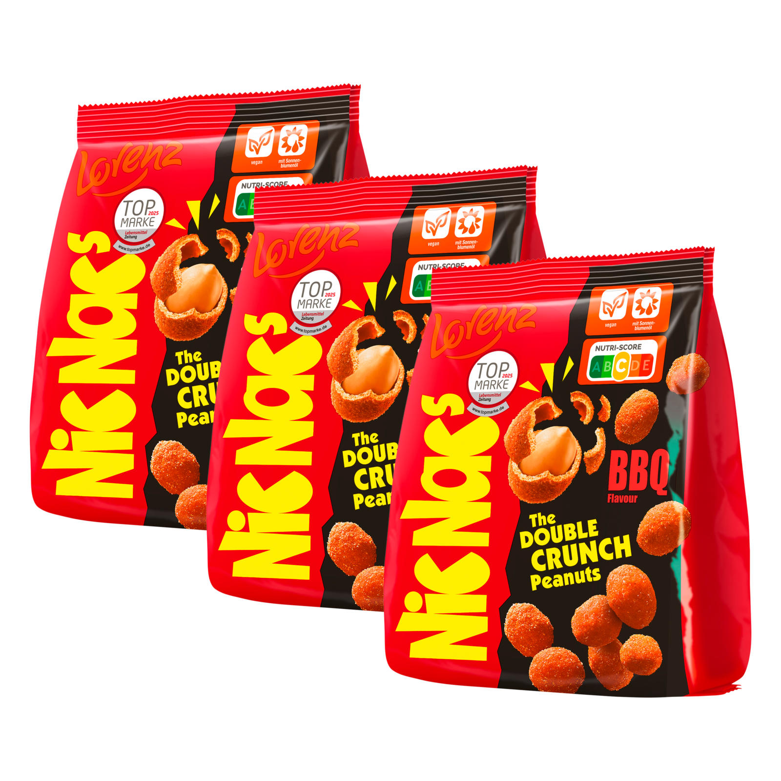 Nic Nacs BBQ – 3 x 110 g (330 g)