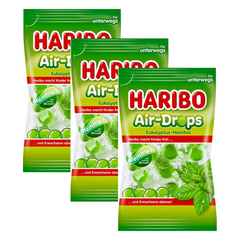 Haribo Air-Drops Euka-Menthol – 3 x 100 g (300 g)