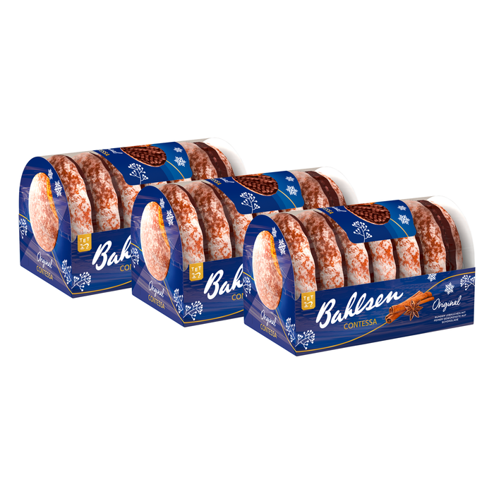Bahlsen Contessa – 3 x 200 g (600 g)
