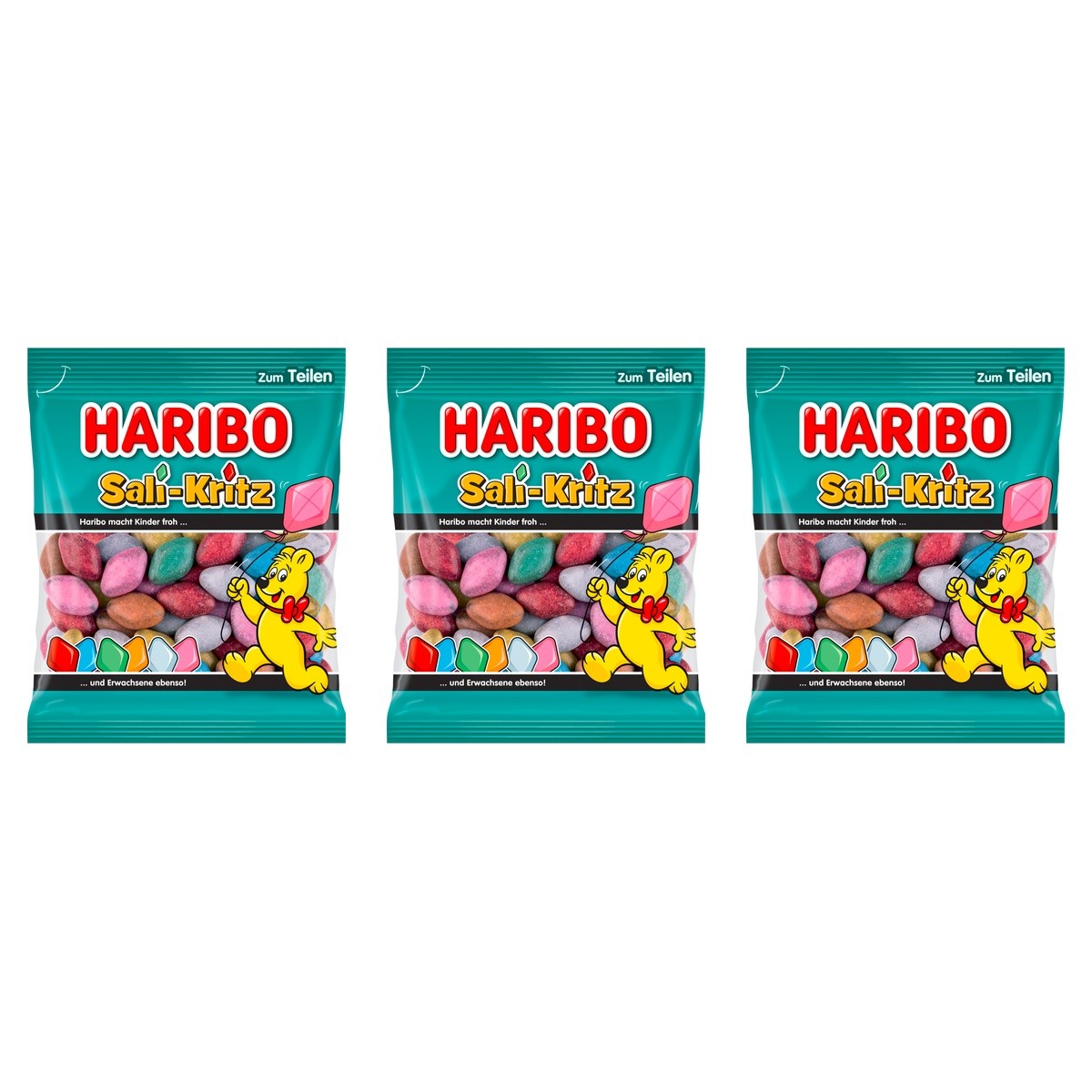 Haribo Sali-Kritz – 3 x 160 g (480 g)