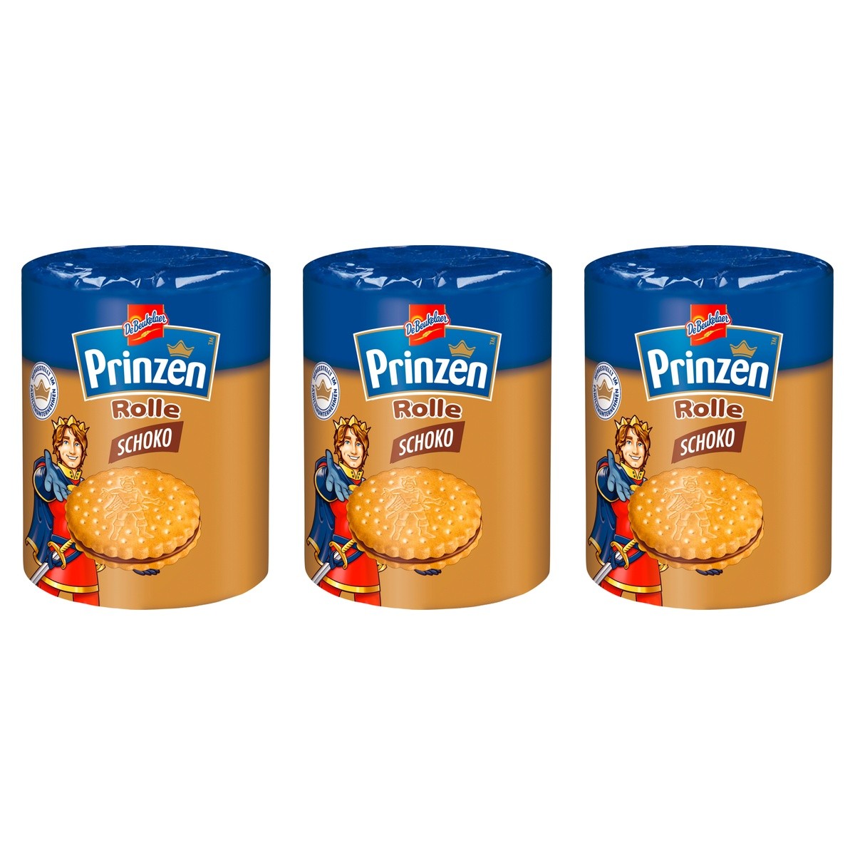 De Beukelaer Prinzen Rolle Schoko – 3 x 141 g (423 g)