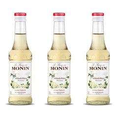 Monin Holunderblüte Sirup – 3 x 250 ml (750 ml)