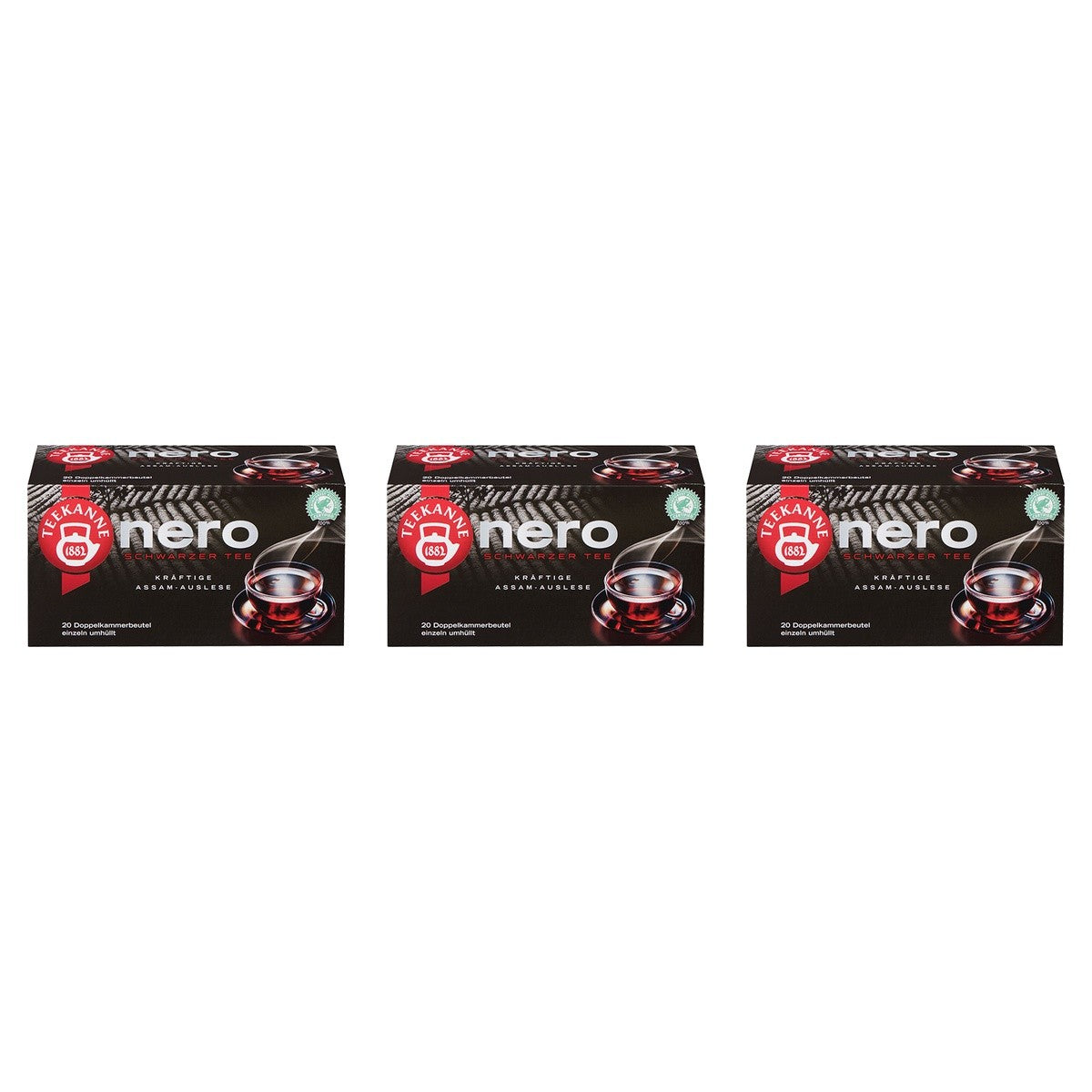 Teekanne Nero Schwarztee Rainforest Alliance 20ST – 3 x 30 g (90 g)