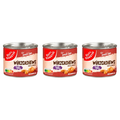 Gut&Günstig WürzCashews pikant gewürzt – 3 x 150 g (450 g)