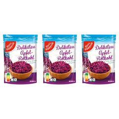 Gut&Günstig Apfelrotkohl – 3 x 400 g (1200 g)