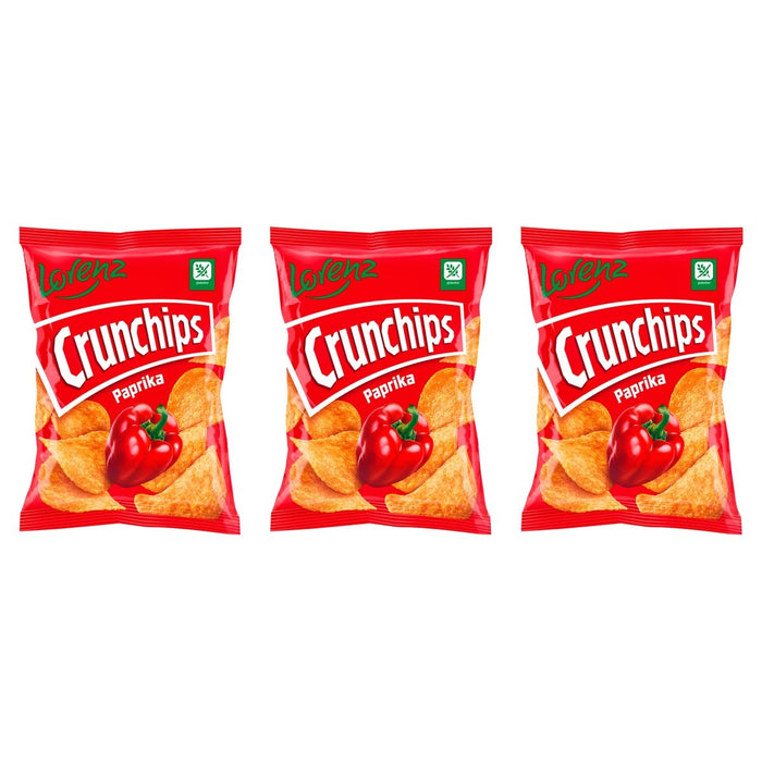 Crunchips Paprika – 3 x 50 g (150 g)
