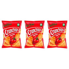 Crunchips Paprika – 3 x 50 g (150 g)