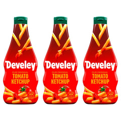 Develey Unser Original Tomaten Ketchup – 3 x 500 ml (1500 ml)