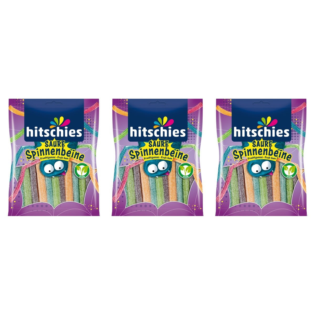 Hitschies Spinnenbeine Mix – 3 x 125 g (375 g)