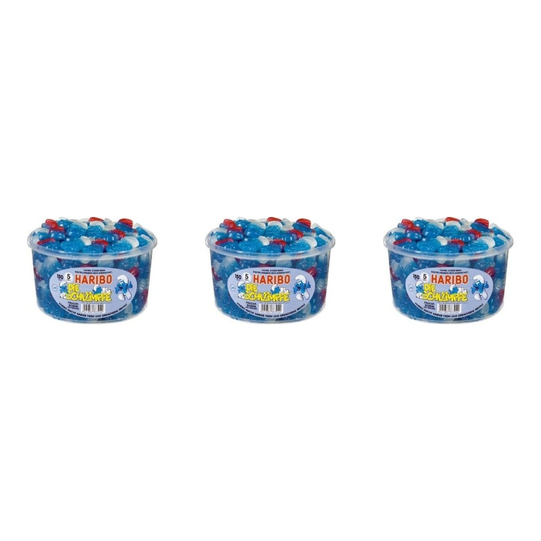 Haribo Schlümpfe 150Stück – 3 x 1350 g (4050 g)