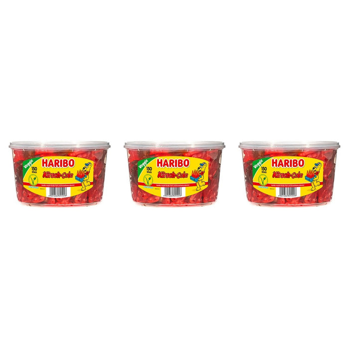 Haribo Kirsch Cola 150Stück – 3 x 1350 g (4050 g)