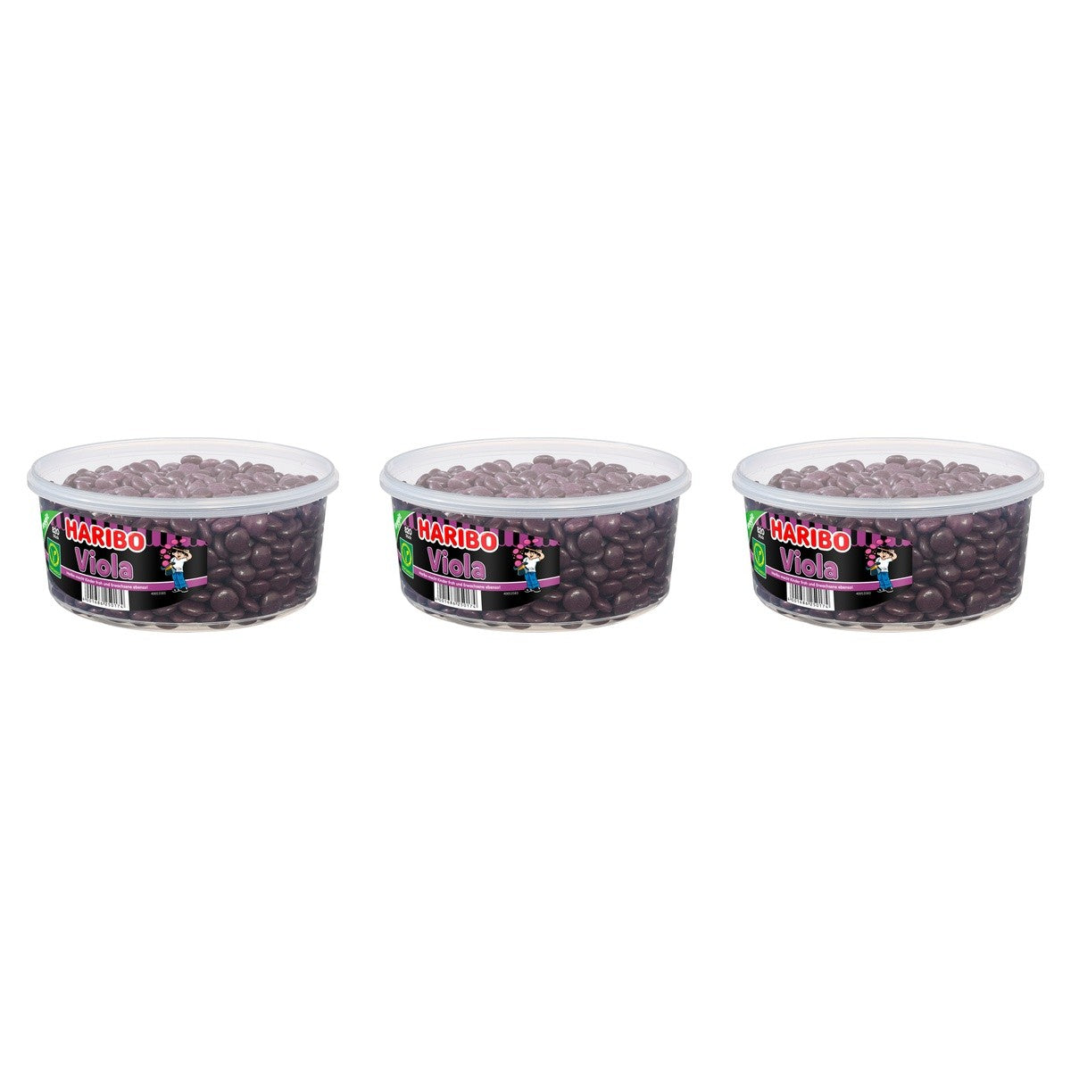 Haribo Viola 820Stück – 3 x 1148 g (3444 g)