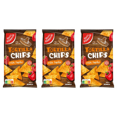 Gut&Günstig Tortilla Chips mit Paprikageschmack – 3 x 300 g (900 g)