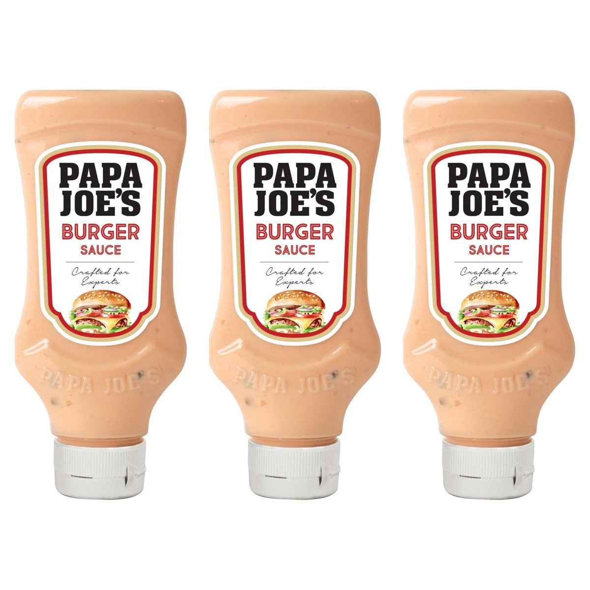 Papa Joe's Burger Sauce – 3 x 300 ml (900 ml)