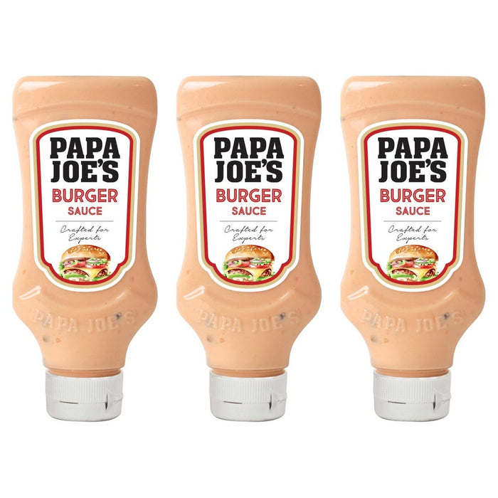 Papa Joe's Burger Sauce – 3 x 300 ml (900 ml)