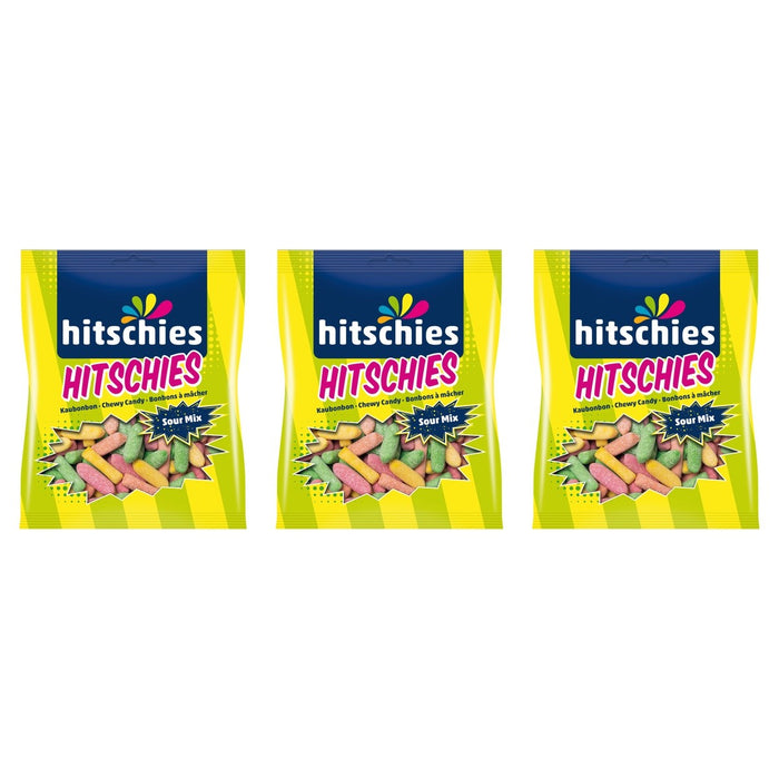 Hitschies Hitschies Sour Mix – 3 x 140 g (420 g)