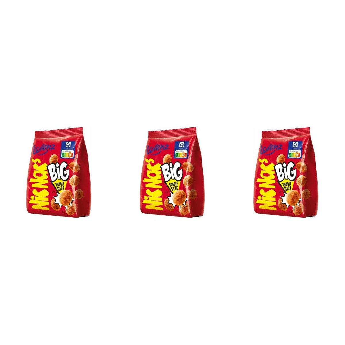 Nic Nacs Bignacs Original – 3 x 110 g (330 g)