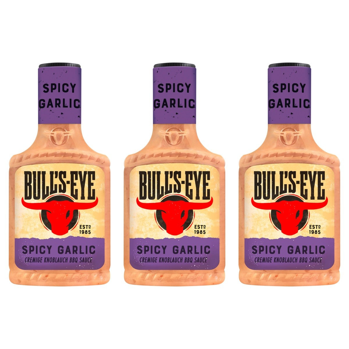 Bulls-Eye Spicy Garlic – 3 x 300 ml (900 ml)