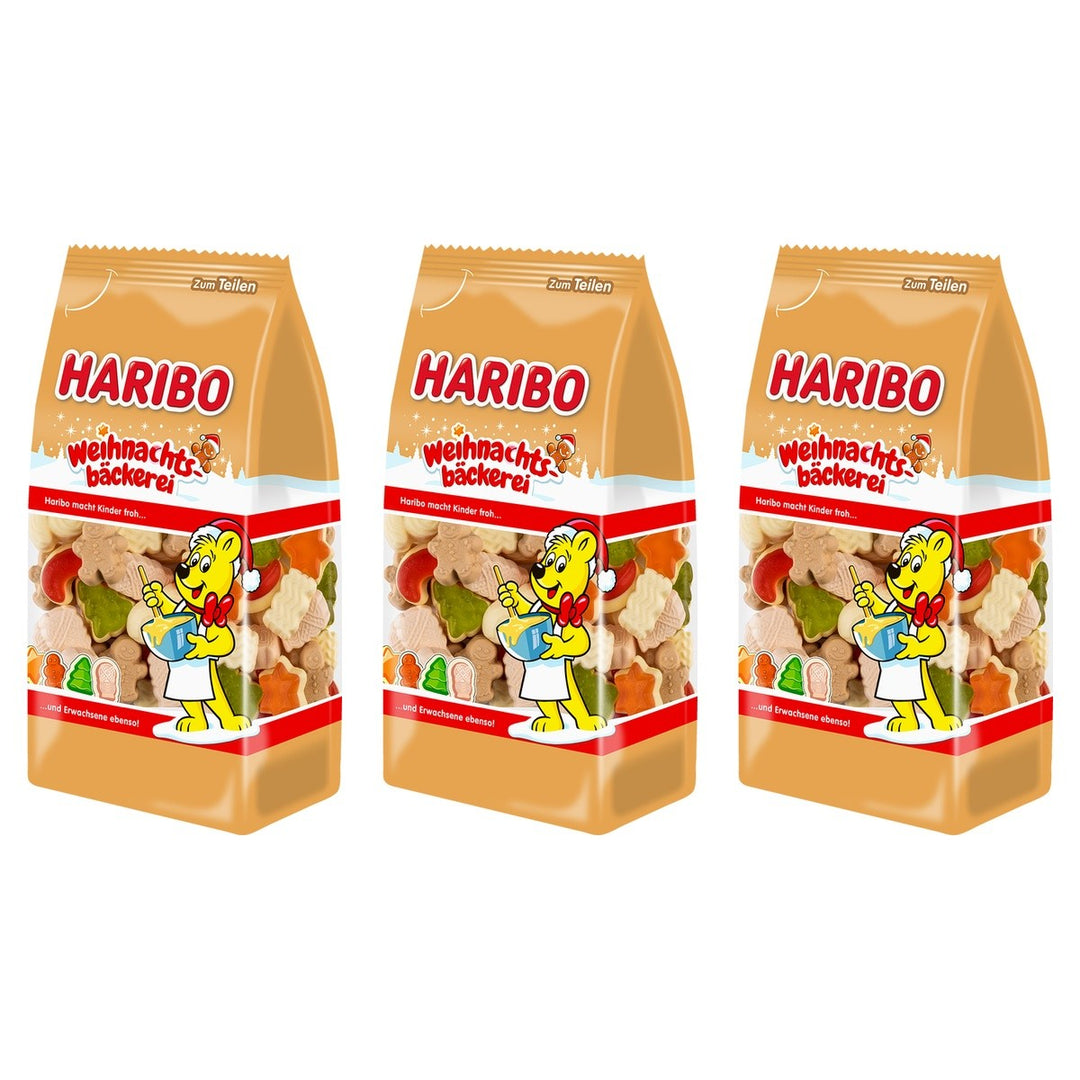 Haribo Weihnachtsbäckerei – 3 x 250 g (750 g)