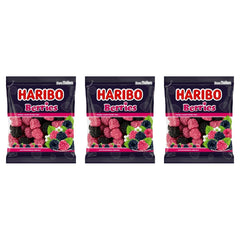 Haribo Berries – 3 x 175 g (525 g)