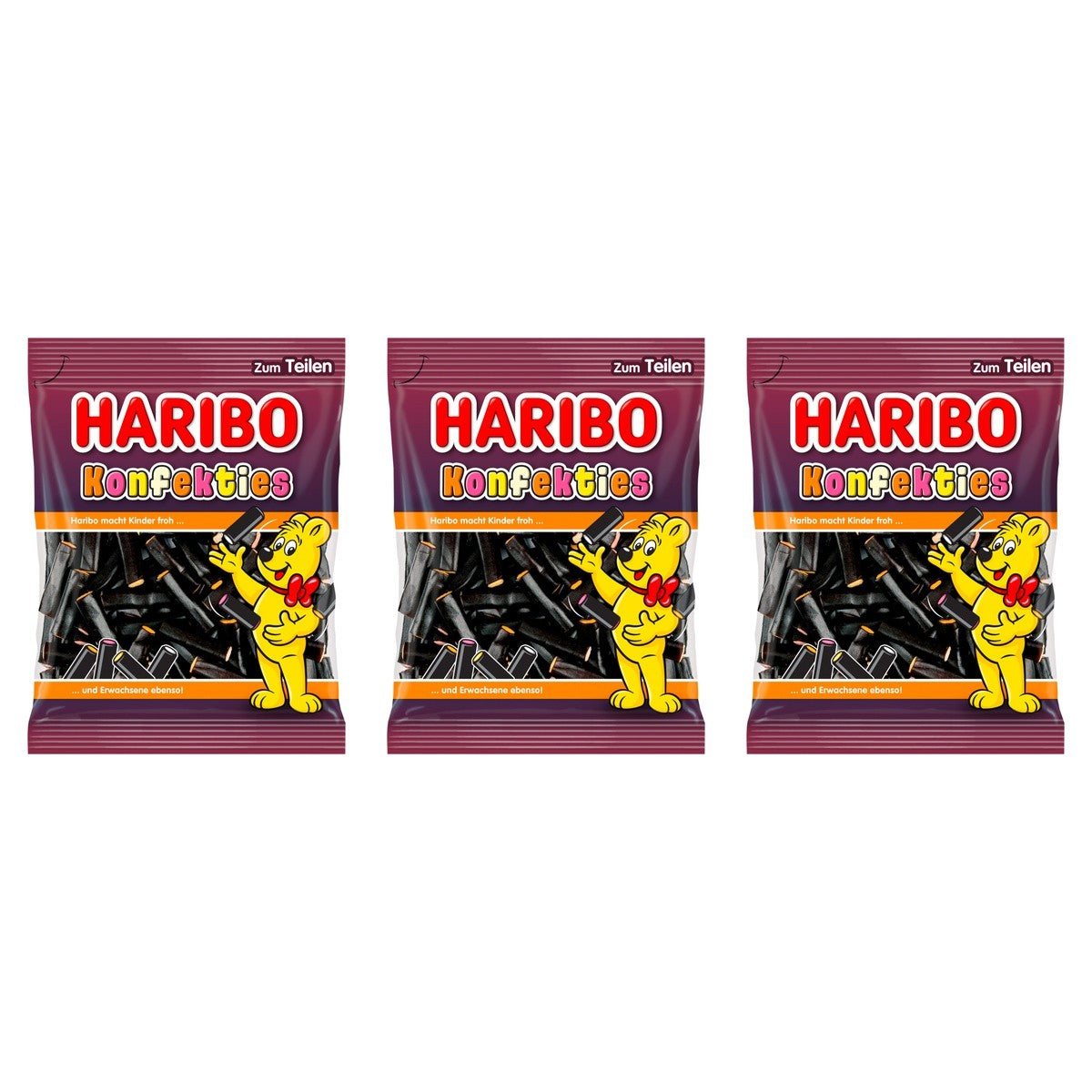 Haribo Konfekties – 3 x 160 g (480 g)