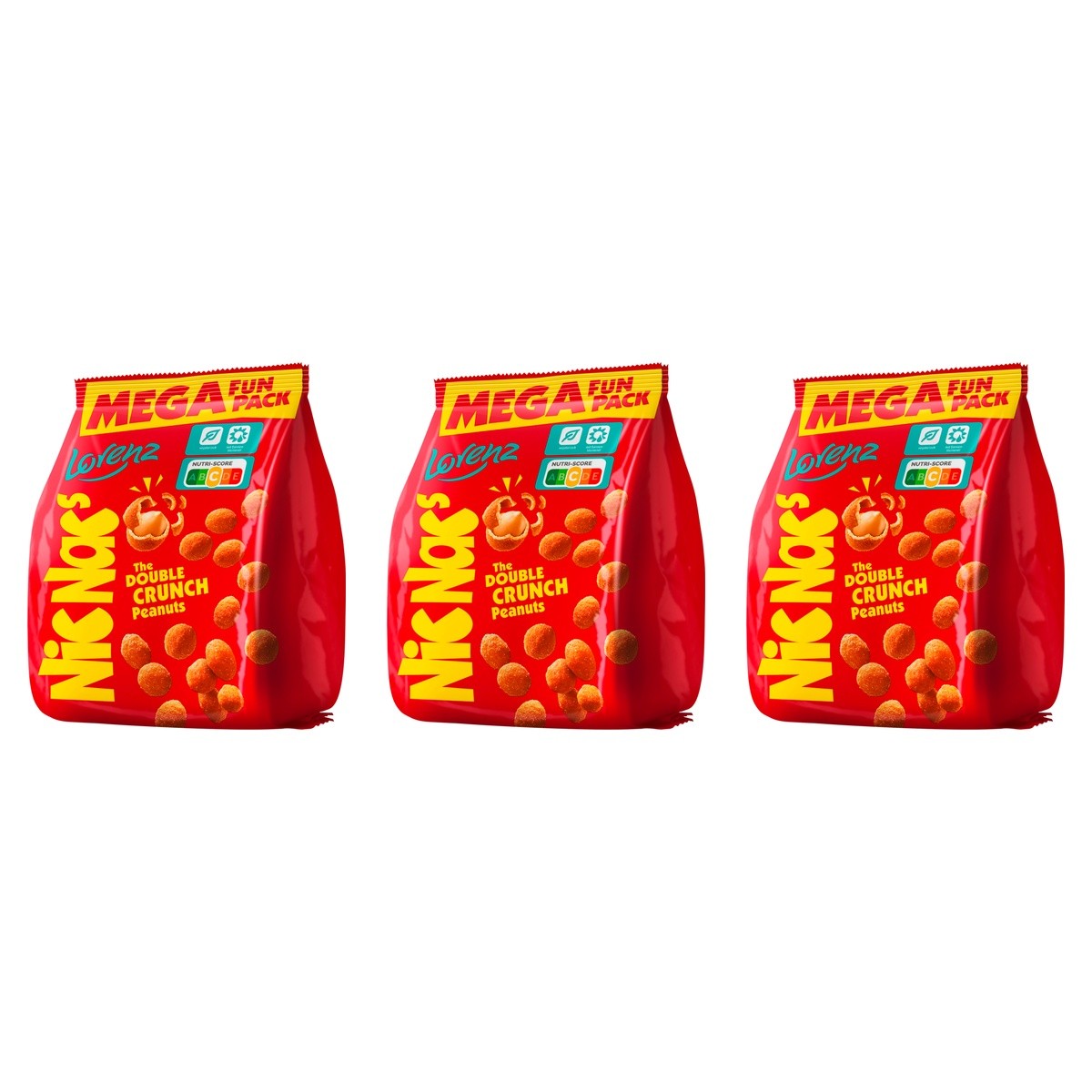 Nic Nacs Original – 3 x 600 g (1800 g)